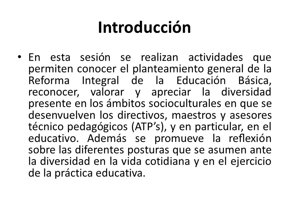 Introducción