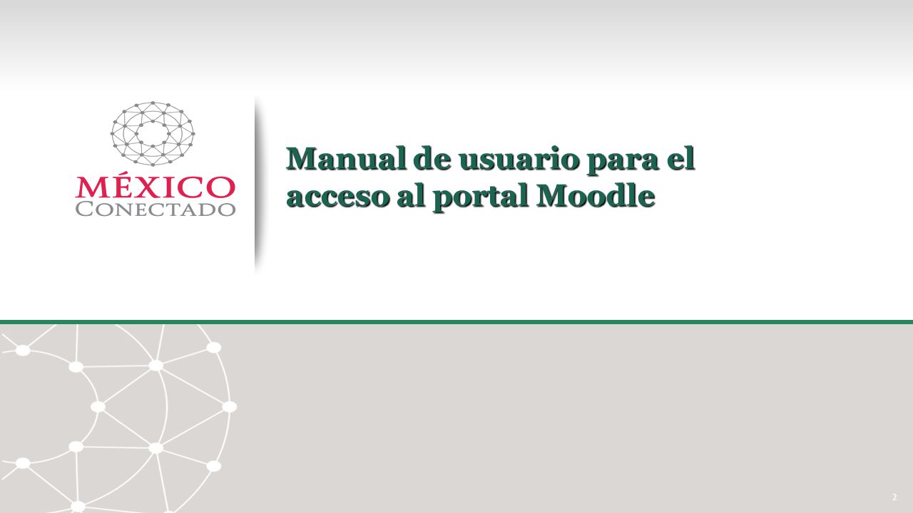 Manual de usuario para el acceso al portal Moodle
