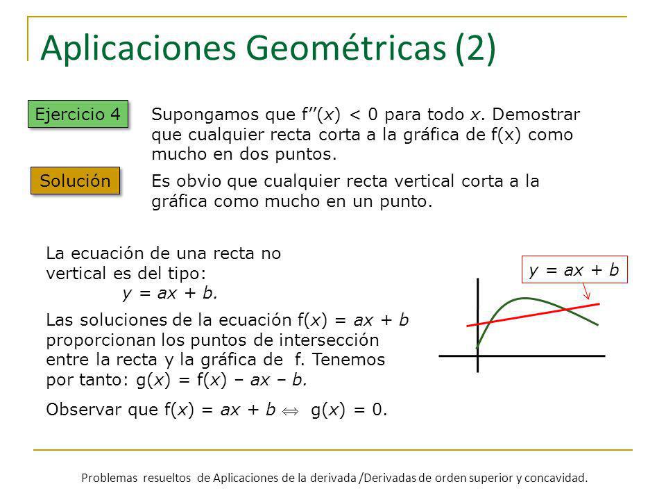 Aplicaciones Geométricas (2)