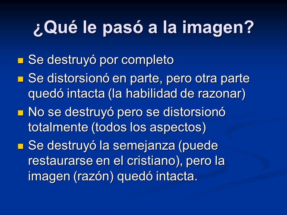 ¿Qué le pasó a la imagen Se destruyó por completo