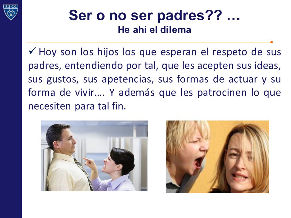 Ser o no ser padres … He ahí el dilema