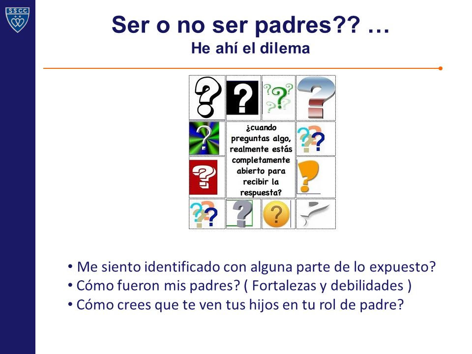 Ser o no ser padres … He ahí el dilema