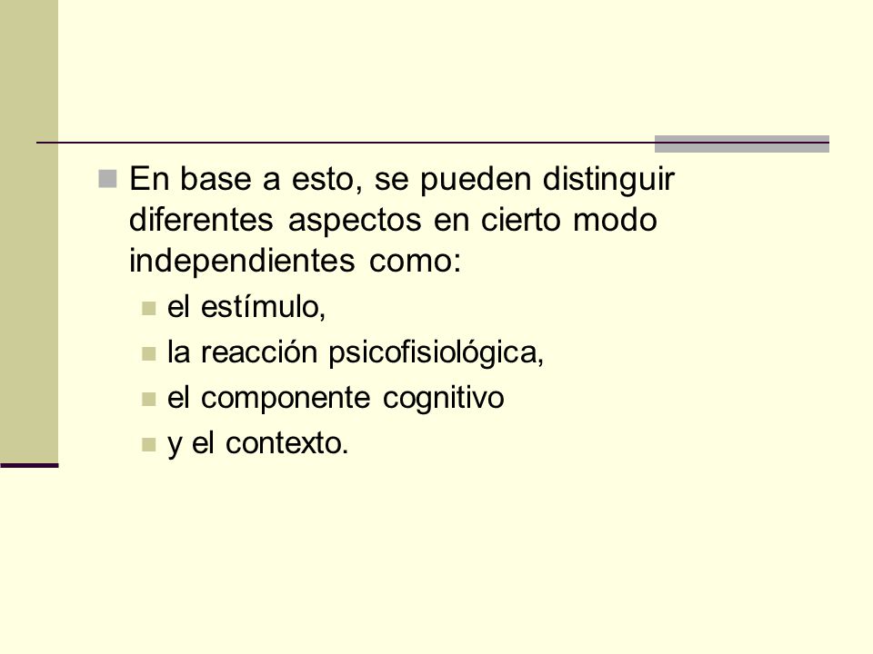 En base a esto, se pueden distinguir diferentes aspectos en cierto modo independientes como:
