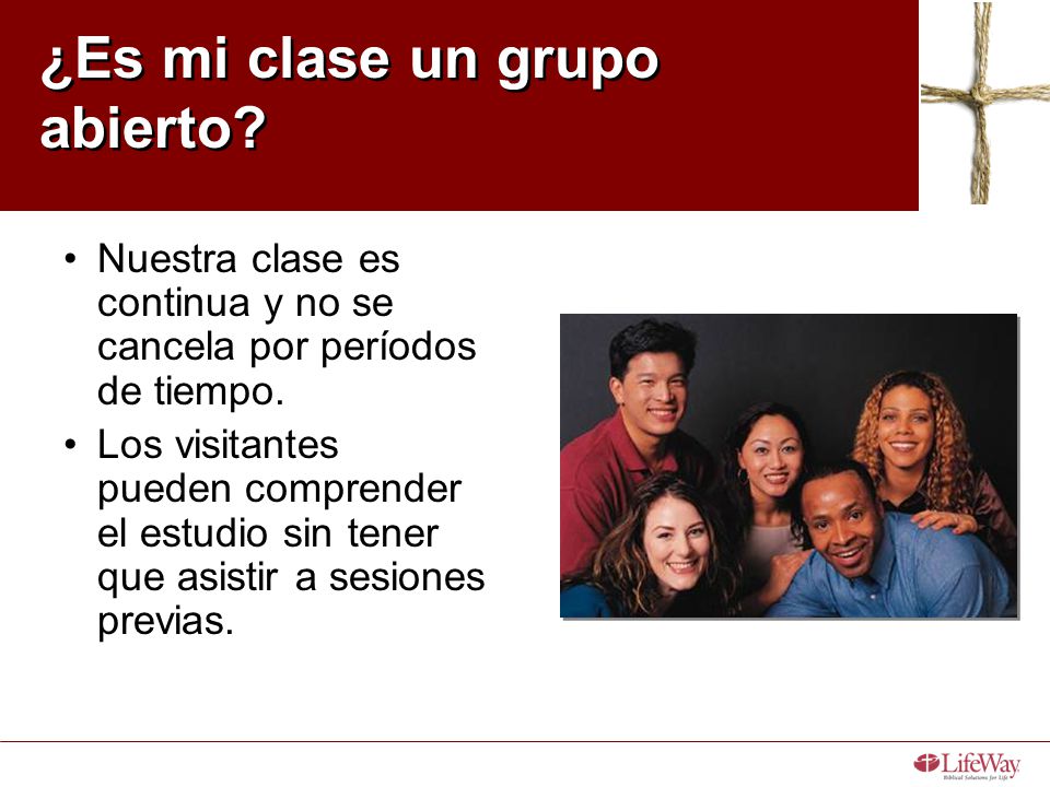 Nuestra clase es continua y no se cancela por períodos de tiempo.