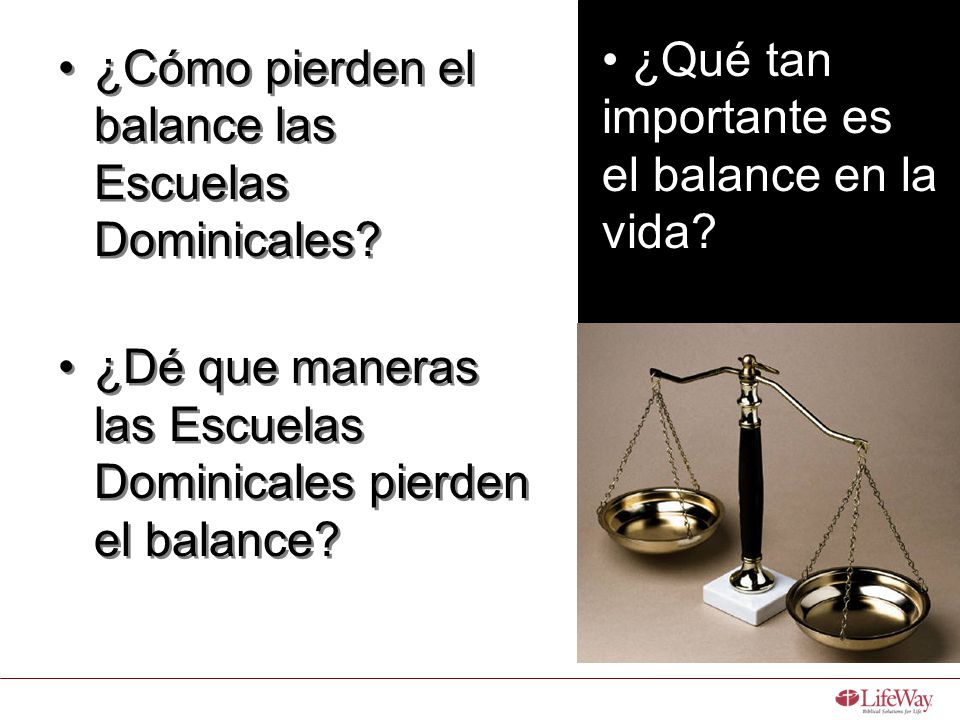 ¿Qué tan importante es el balance en la vida