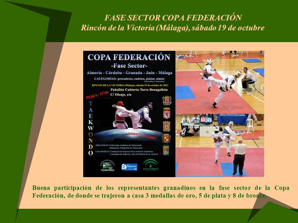 FASE SECTOR COPA FEDERACIÓN Rincón de la Victoria (Málaga), sábado 19 de octubre