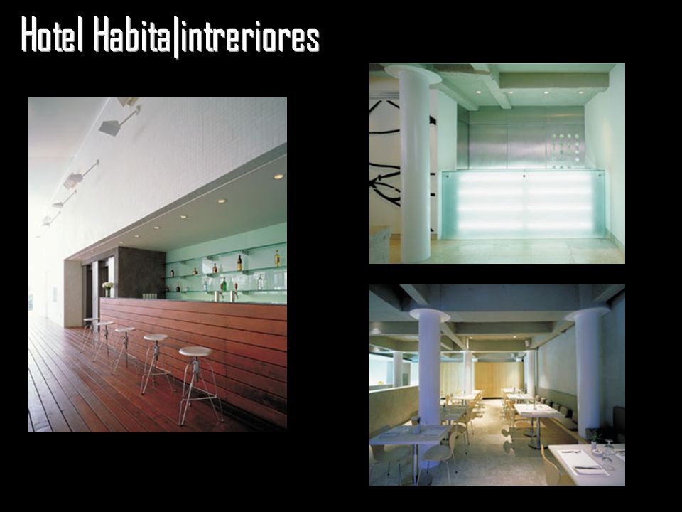Hotel Habita|intreriores