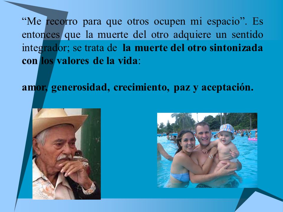 Me recorro para que otros ocupen mi espacio