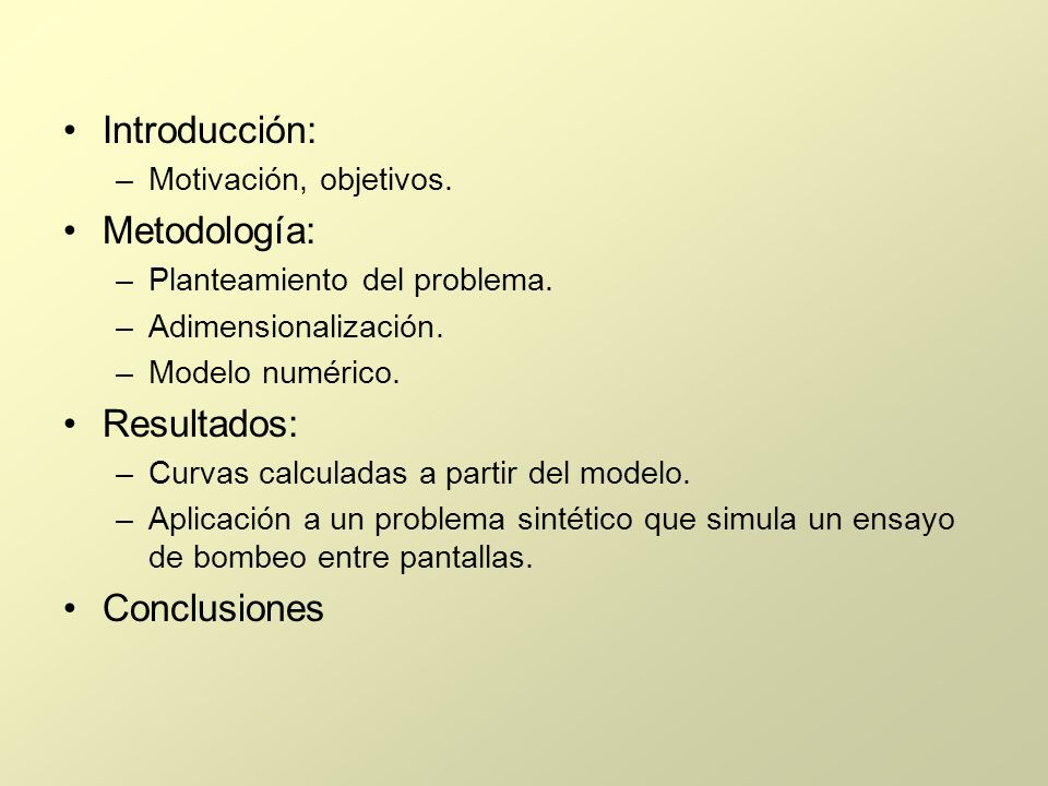 Introducción: Metodología: Resultados: Conclusiones