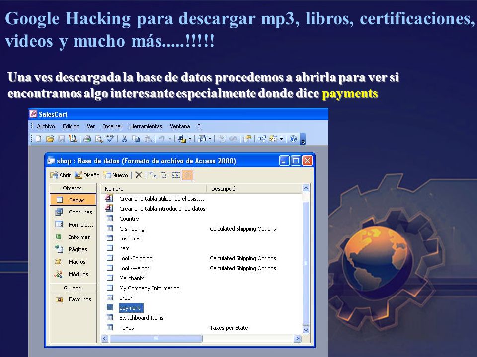 Google Hacking para descargar mp3, libros, certificaciones, videos y mucho más.....!!!!!