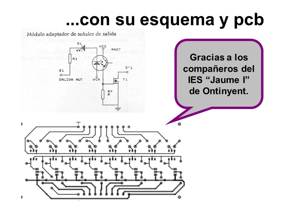 Gracias a los compañeros del IES Jaume I de Ontinyent.