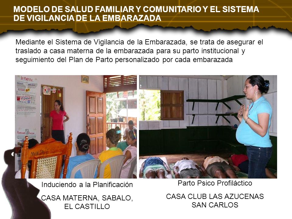 MODELO DE SALUD FAMILIAR Y COMUNITARIO Y EL SISTEMA DE VIGILANCIA DE LA EMBARAZADA