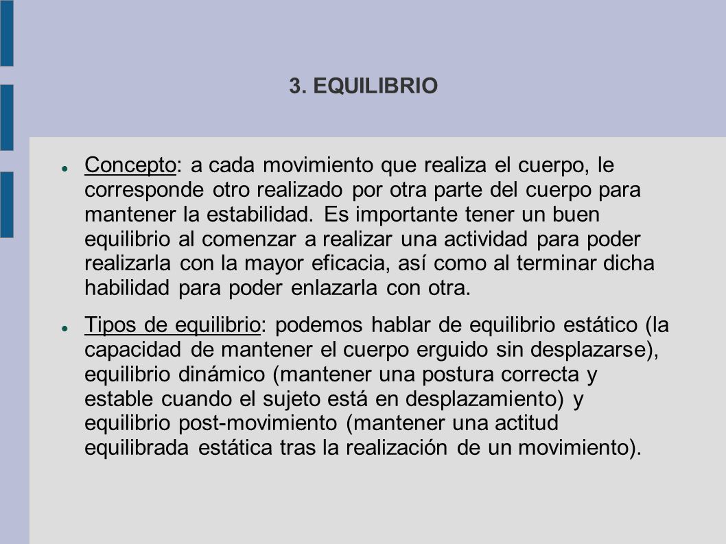3. EQUILIBRIO