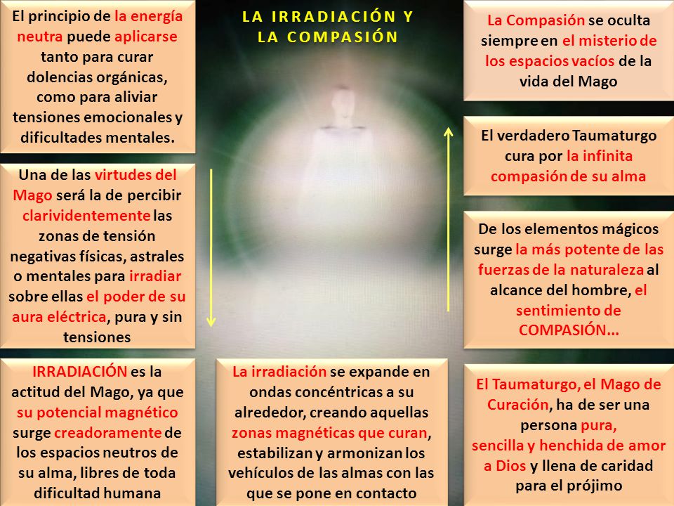 El principio de la energía neutra puede aplicarse tanto para curar