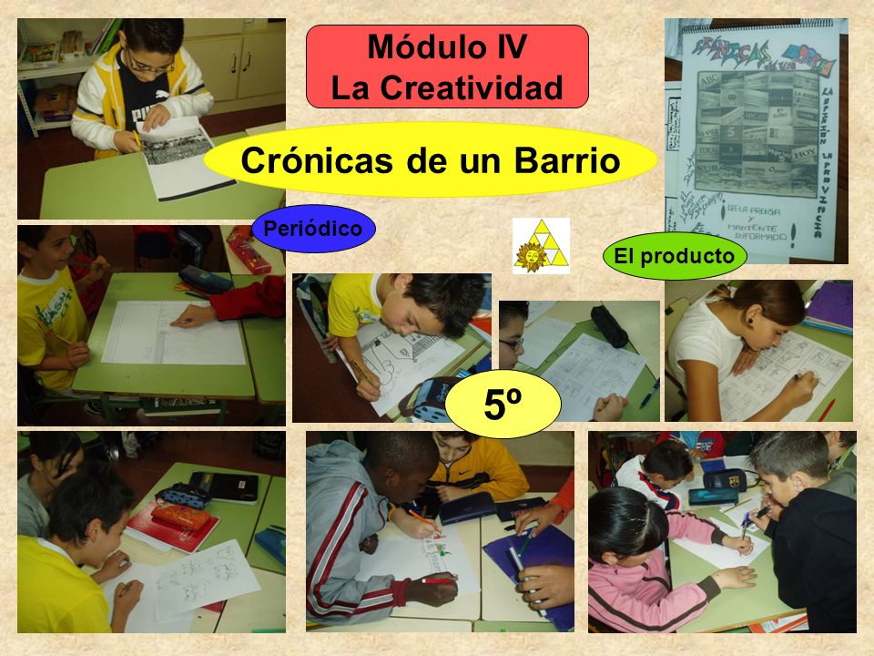 5º Crónicas de un Barrio Módulo IV La Creatividad Periódico