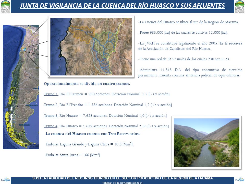 JUNTA DE VIGILANCIA DE LA CUENCA DEL RÍO HUASCO Y SUS AFLUENTES