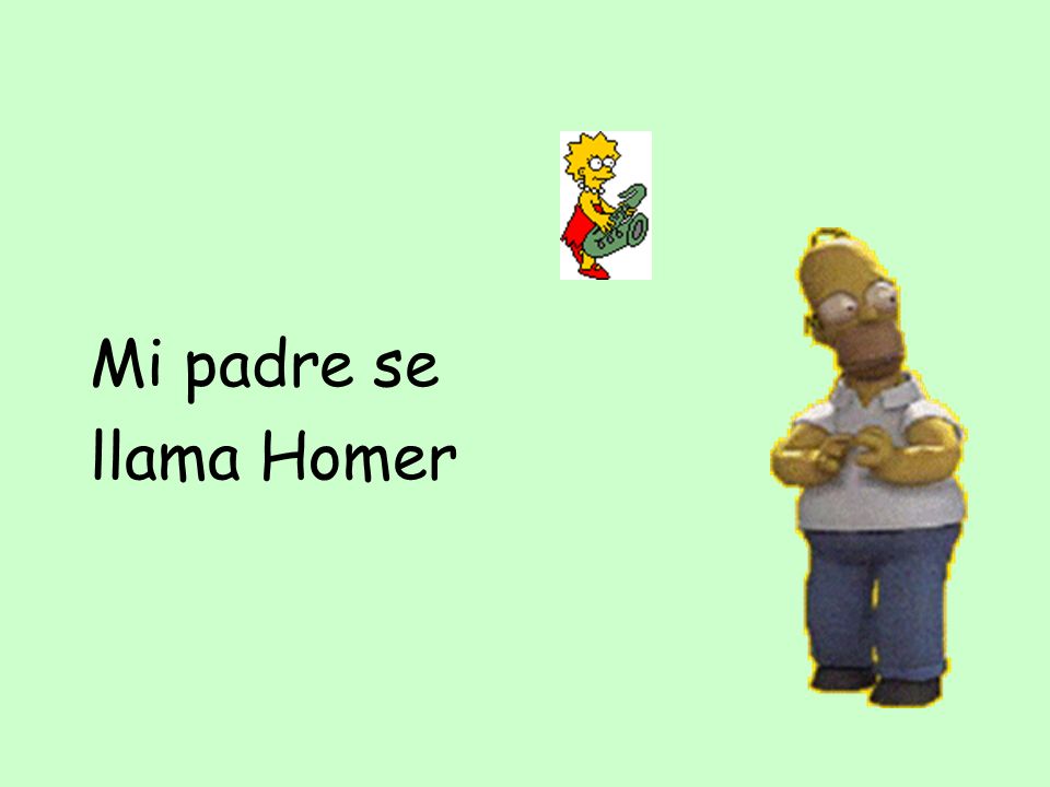 Mi padre se llama Homer