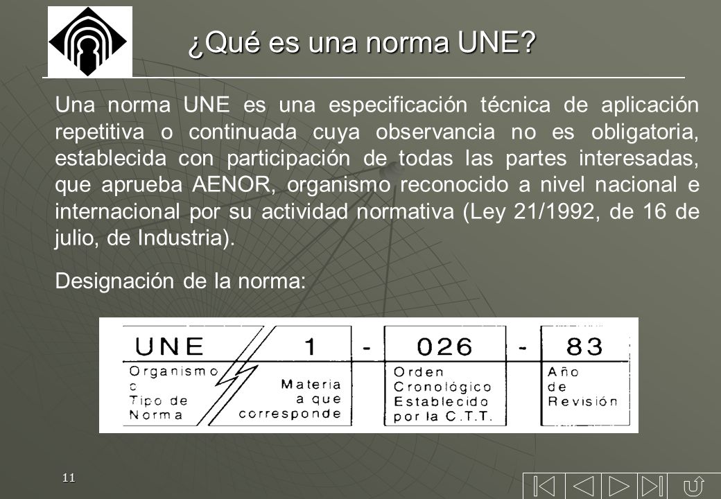 ¿Qué es una norma UNE