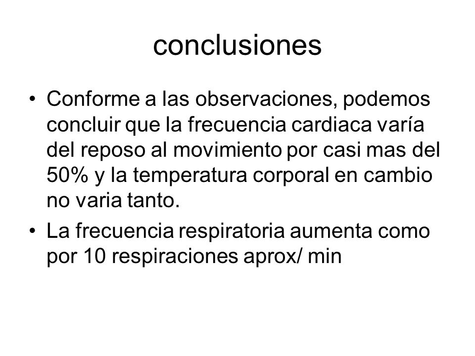 conclusiones