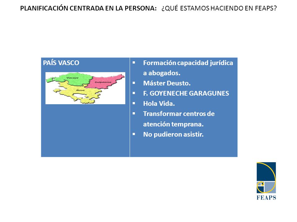 PLANIFICACIÓN CENTRADA EN LA PERSONA: ¿QUÉ ESTAMOS HACIENDO EN FEAPS
