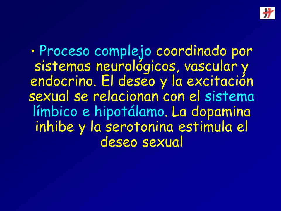 Proceso complejo coordinado por sistemas neurológicos, vascular y endocrino.