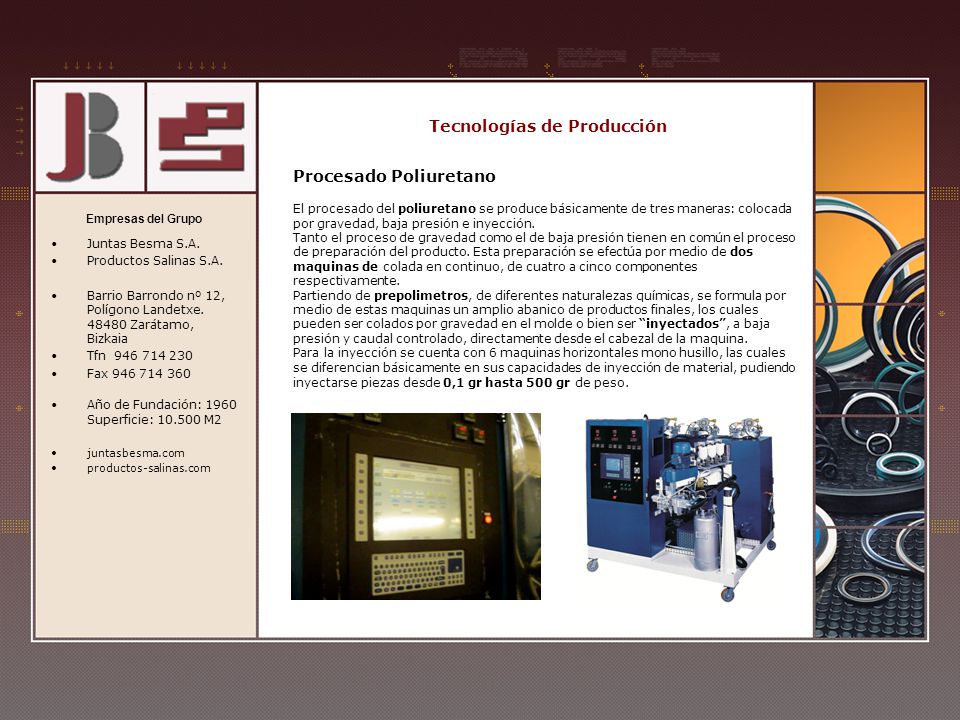 Tecnologías de Producción