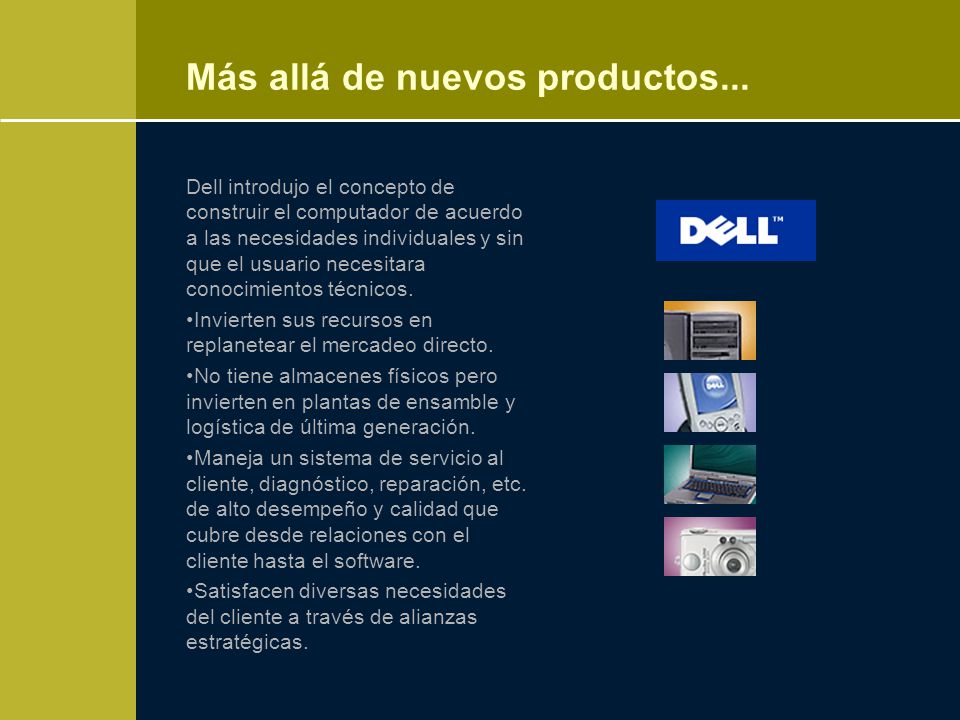 Más allá de nuevos productos...