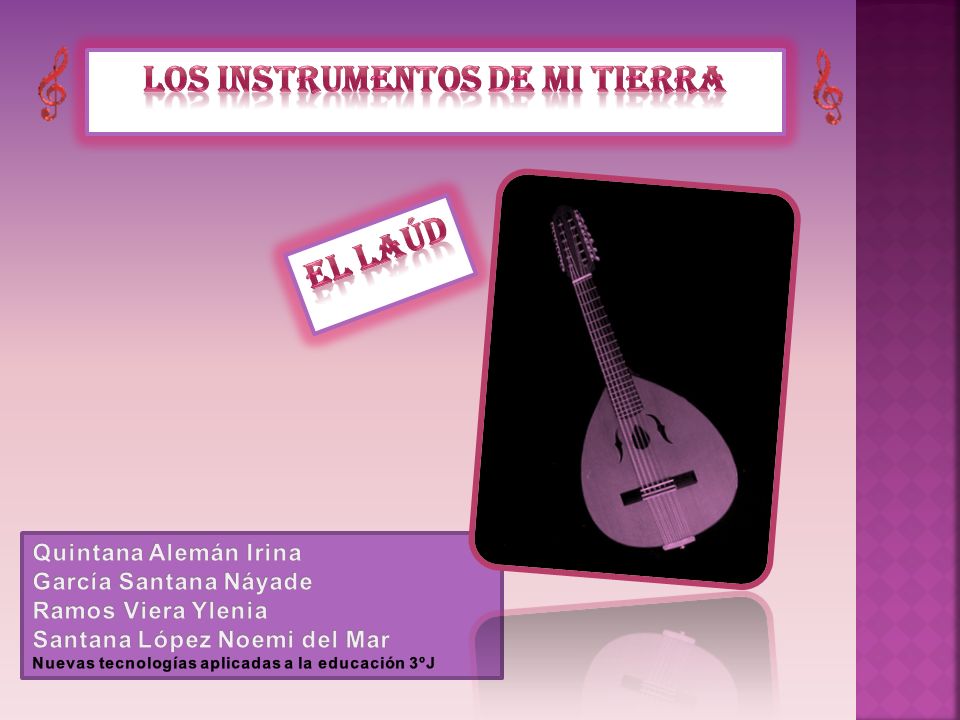 Los instrumentos de mi tierra