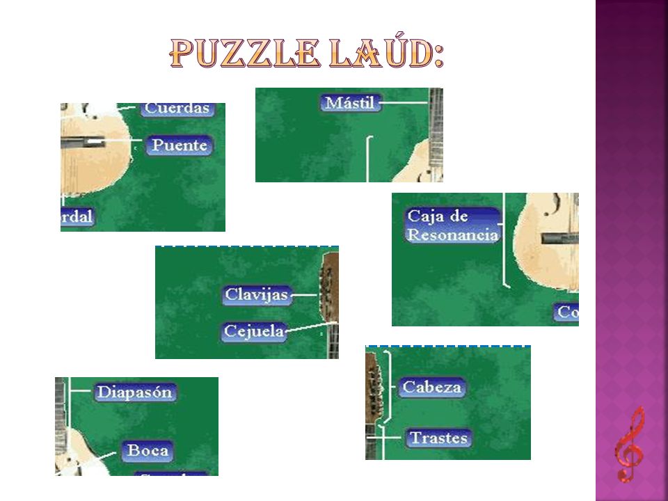 Puzzle laúd: