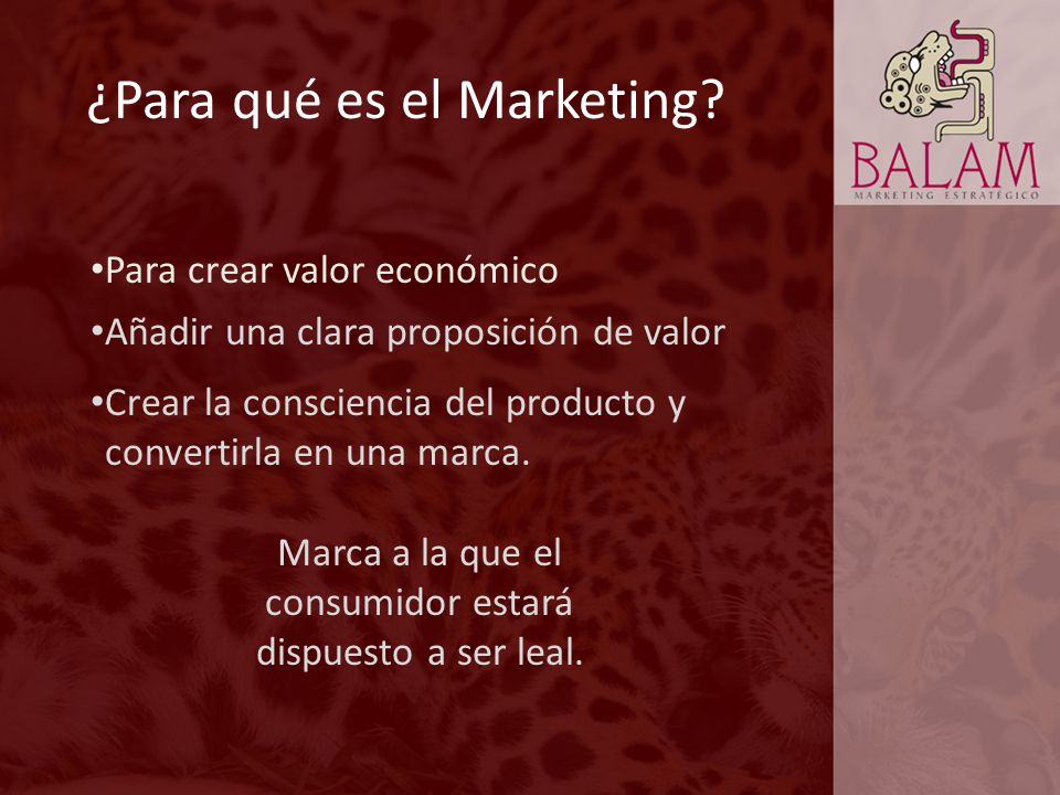 ¿Para qué es el Marketing