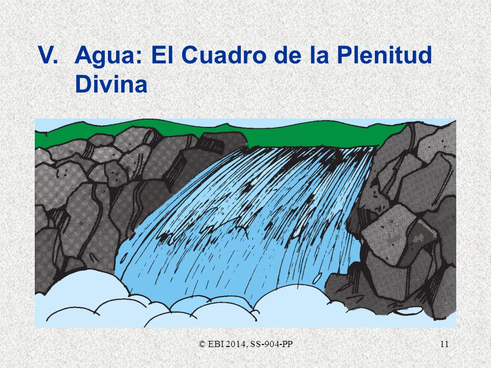 V. Agua: El Cuadro de la Plenitud Divina