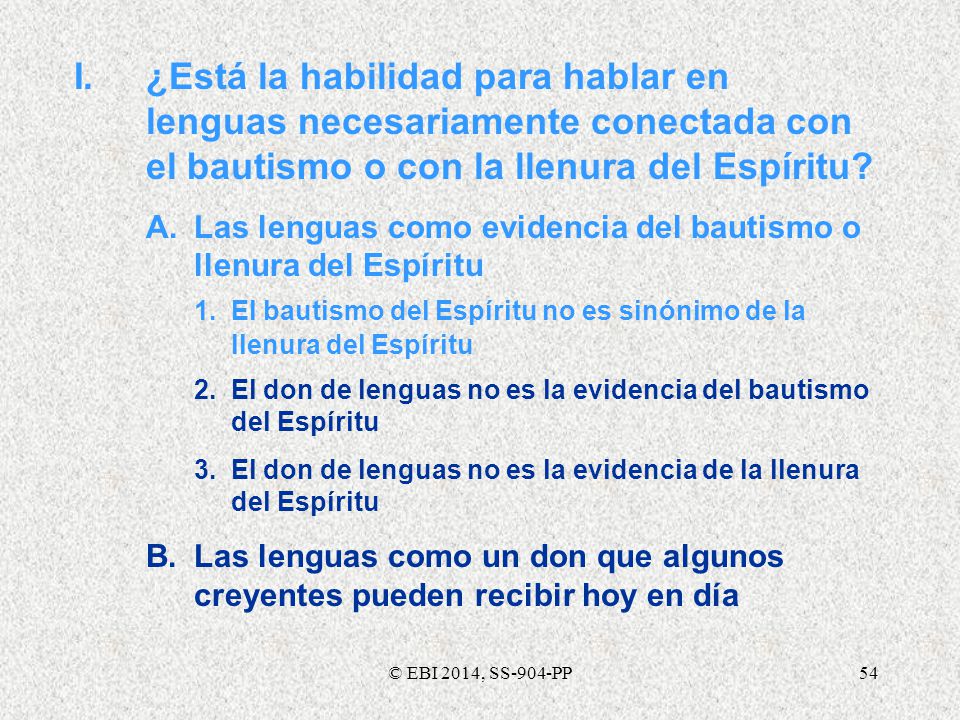 1. El bautismo del Espíritu no es sinónimo de la llenura del Espíritu