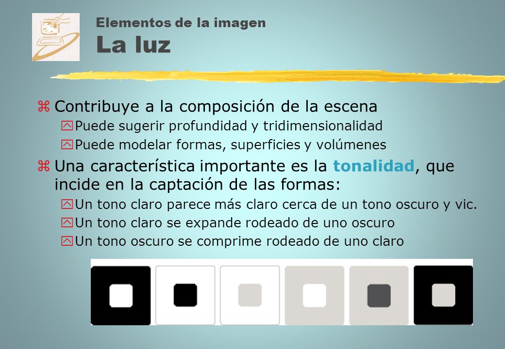 Elementos de la imagen La luz