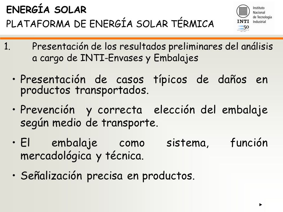 Presentación de casos típicos de daños en productos transportados.