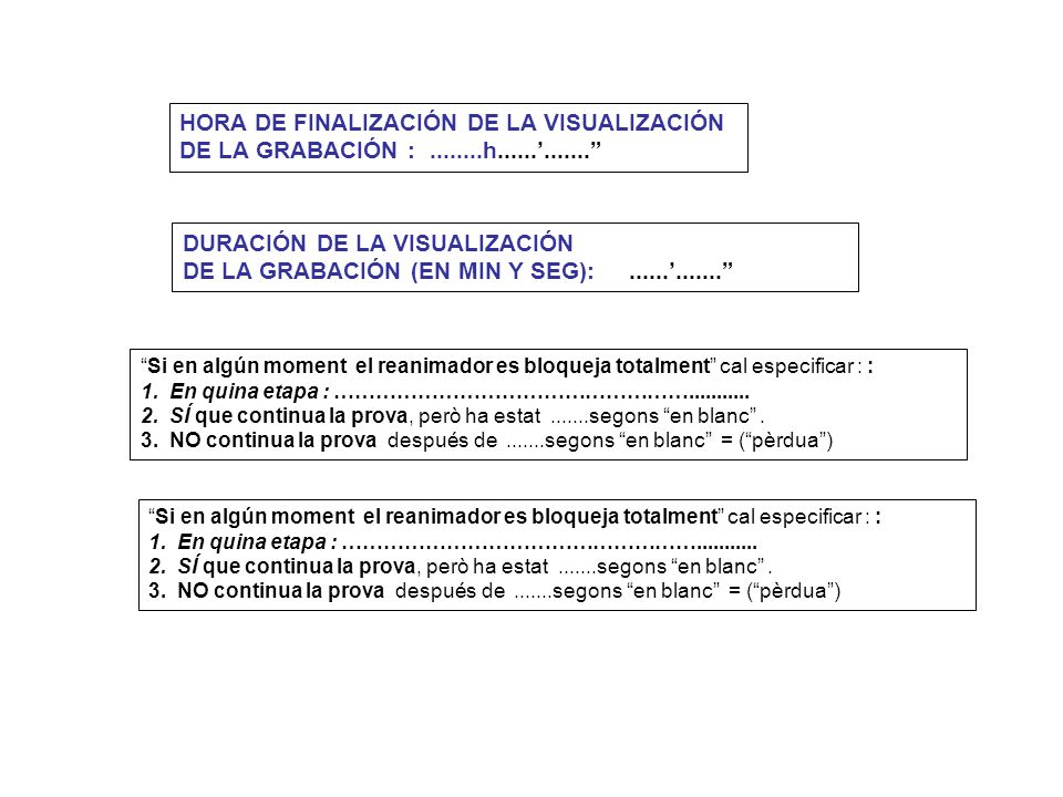 HORA DE FINALIZACIÓN DE LA VISUALIZACIÓN