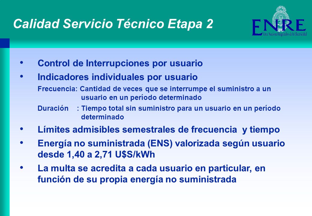 Calidad Servicio Técnico Etapa 2