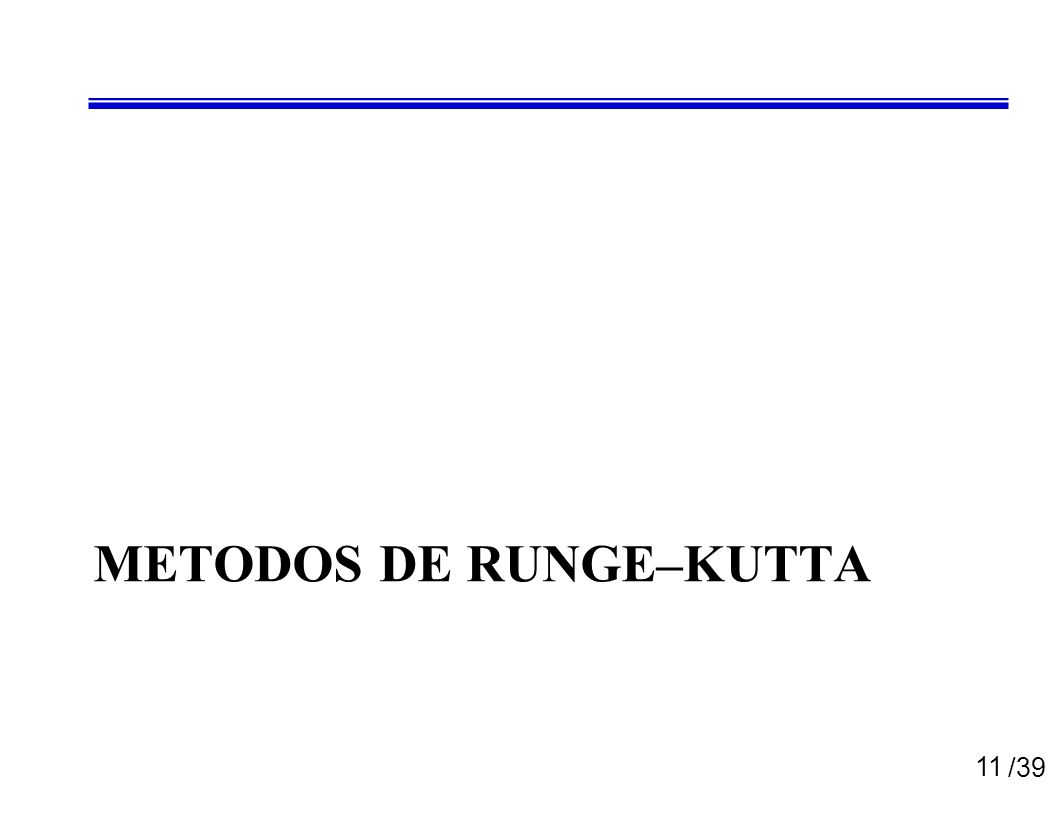 Metodos de Runge–Kutta