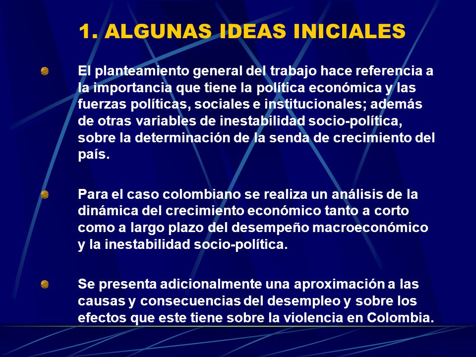 1. ALGUNAS IDEAS INICIALES