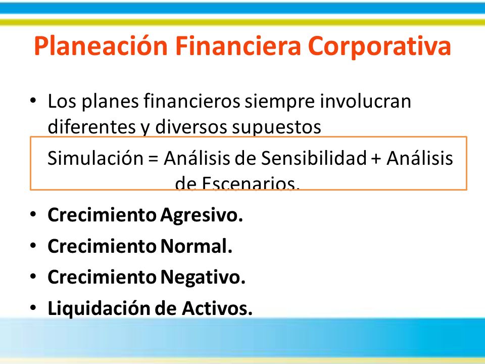 Planeación Financiera Corporativa