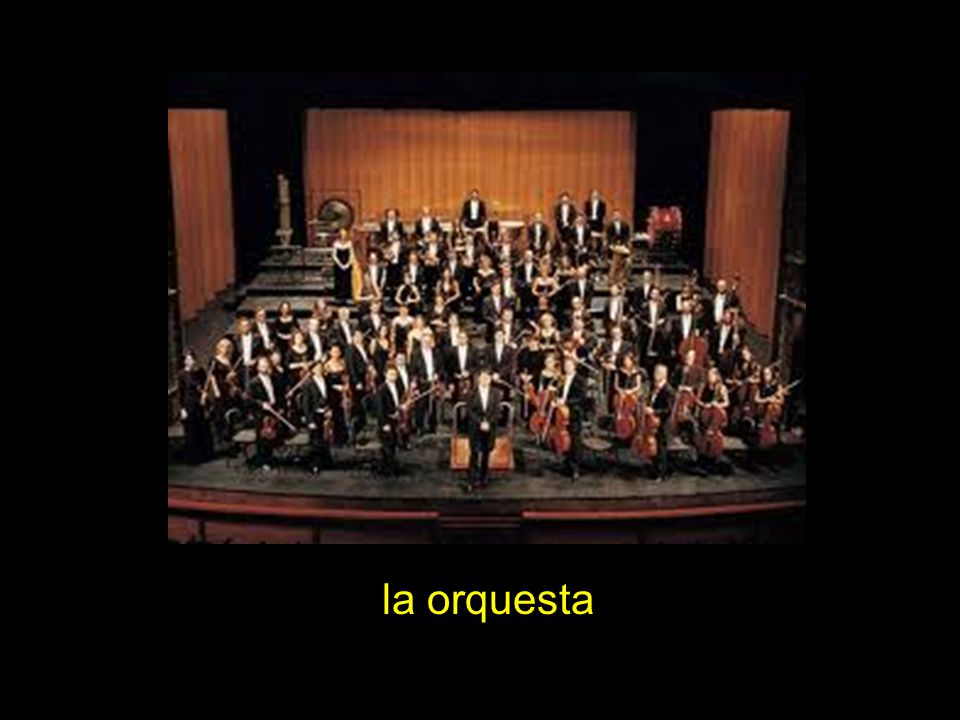 la orquesta