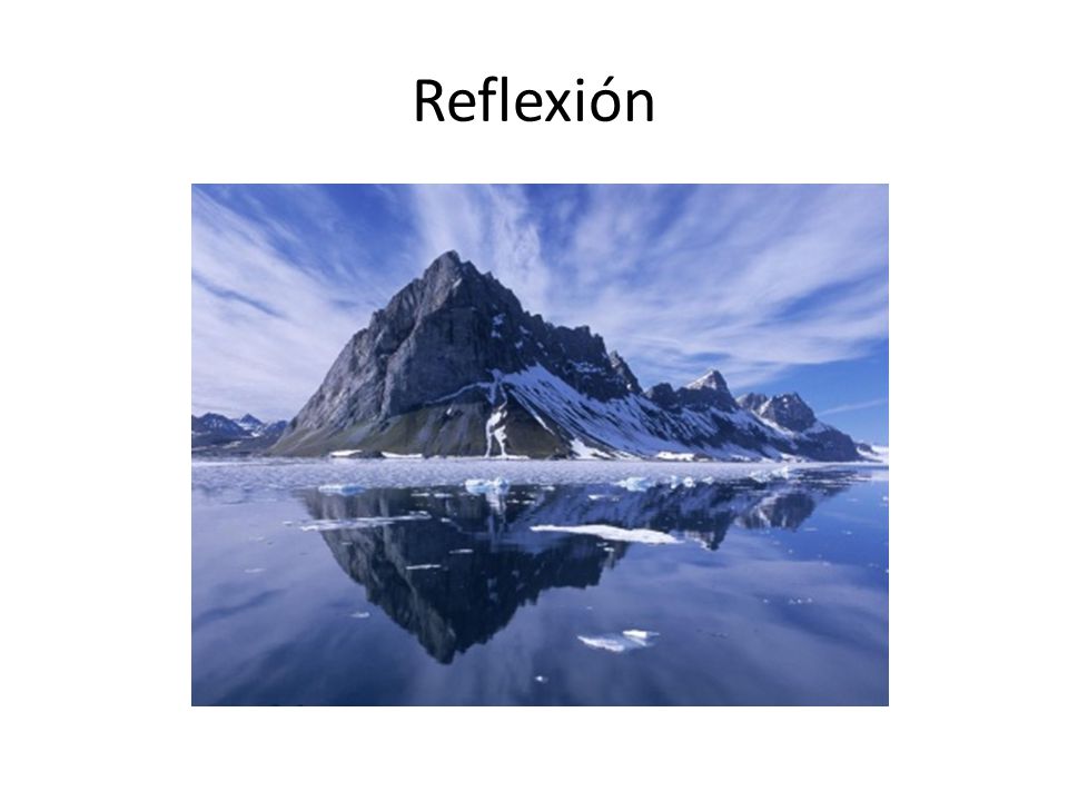 Reflexión