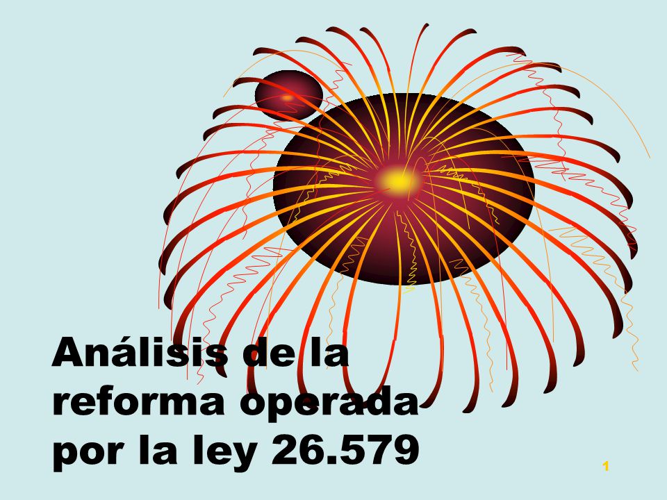 Análisis de la reforma operada por la ley