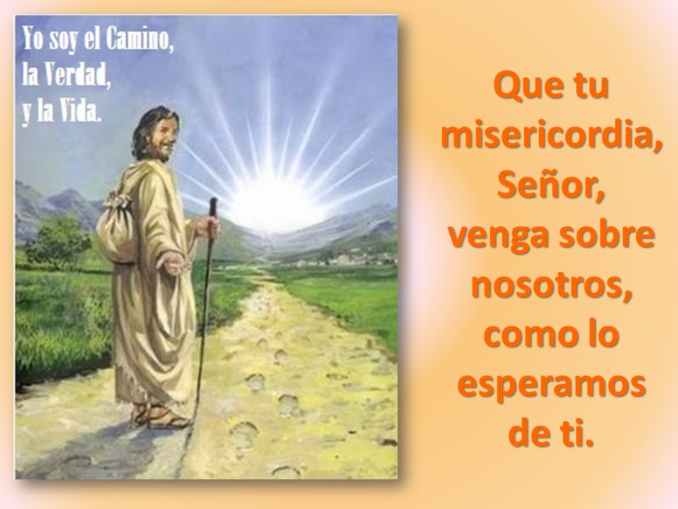 Que tu misericordia, Señor, venga sobre nosotros, como lo esperamos de ti.