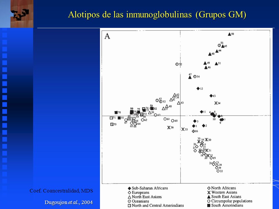Alotipos de las inmunoglobulinas (Grupos GM)