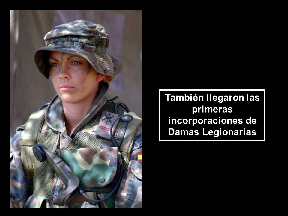 También llegaron las primeras incorporaciones de Damas Legionarias