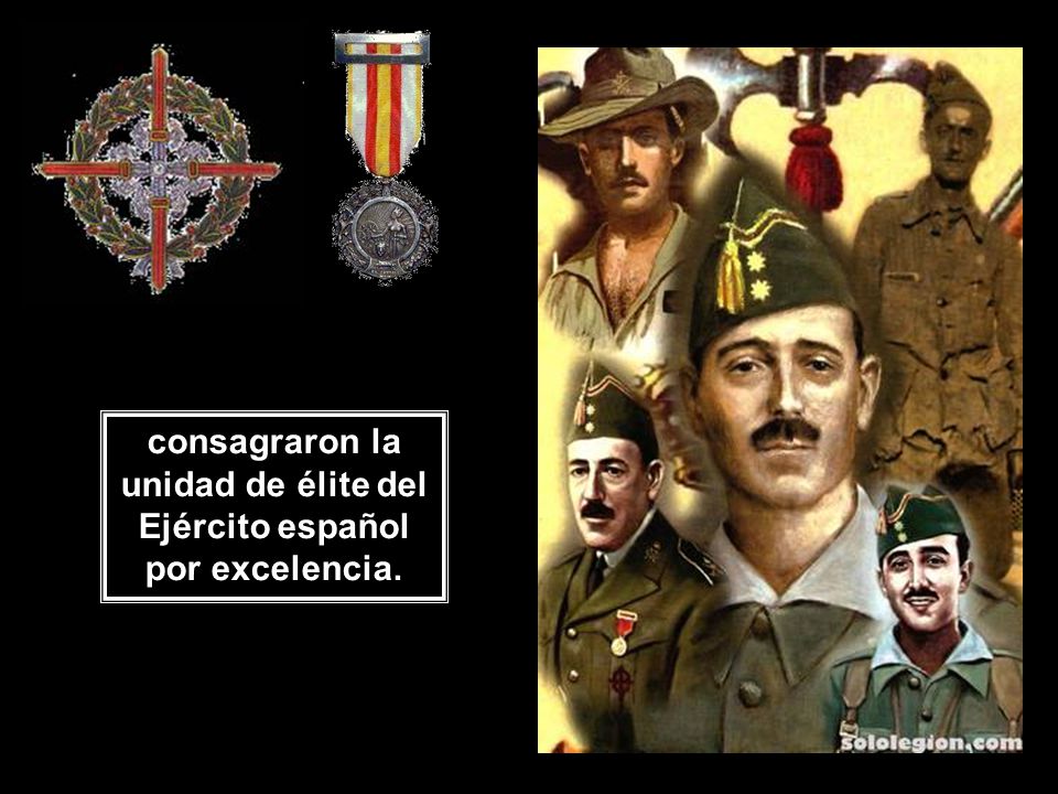 consagraron la unidad de élite del Ejército español por excelencia.
