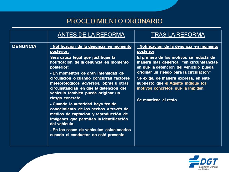 PROCEDIMIENTO ORDINARIO