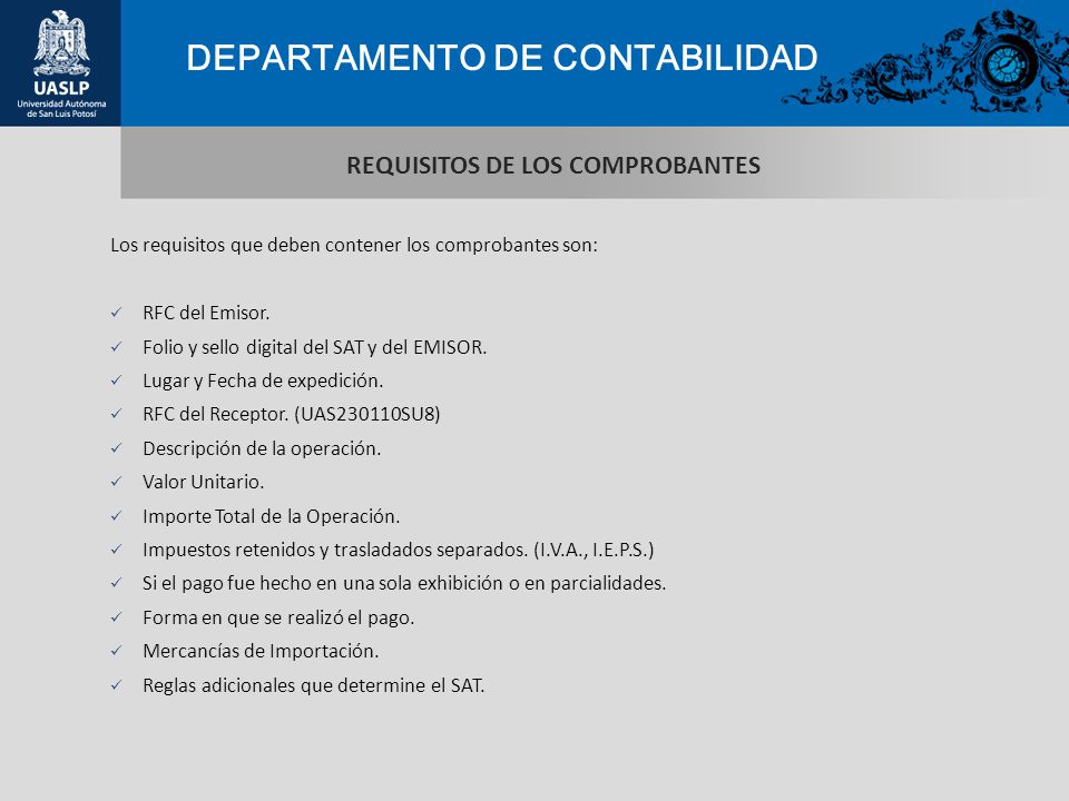 DEPARTAMENTO DE CONTABILIDAD