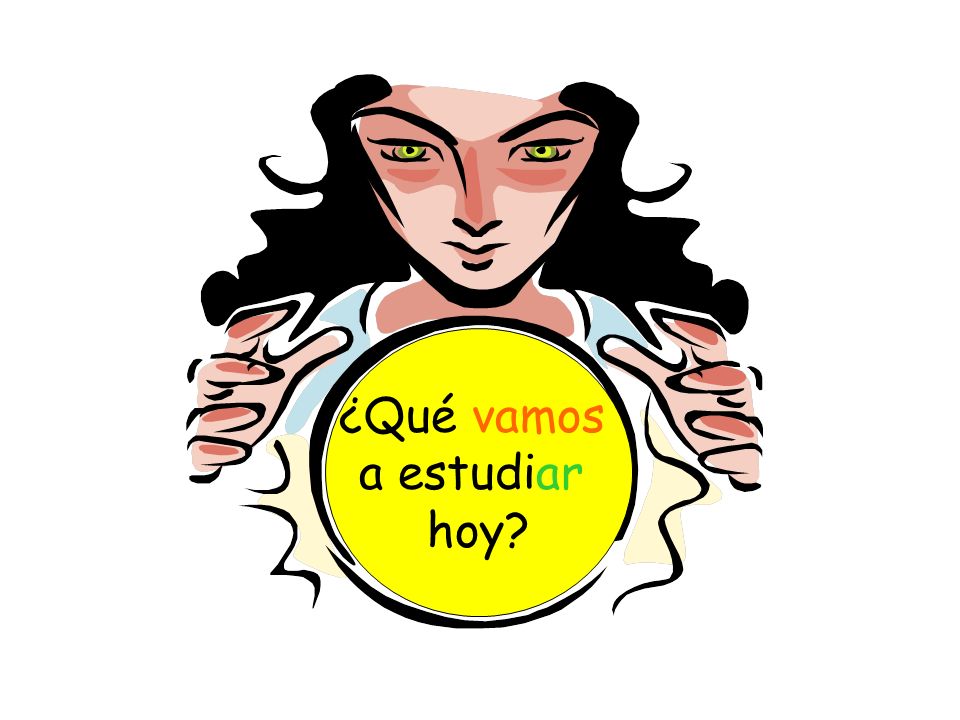 ¿Qué vamos a estudiar hoy