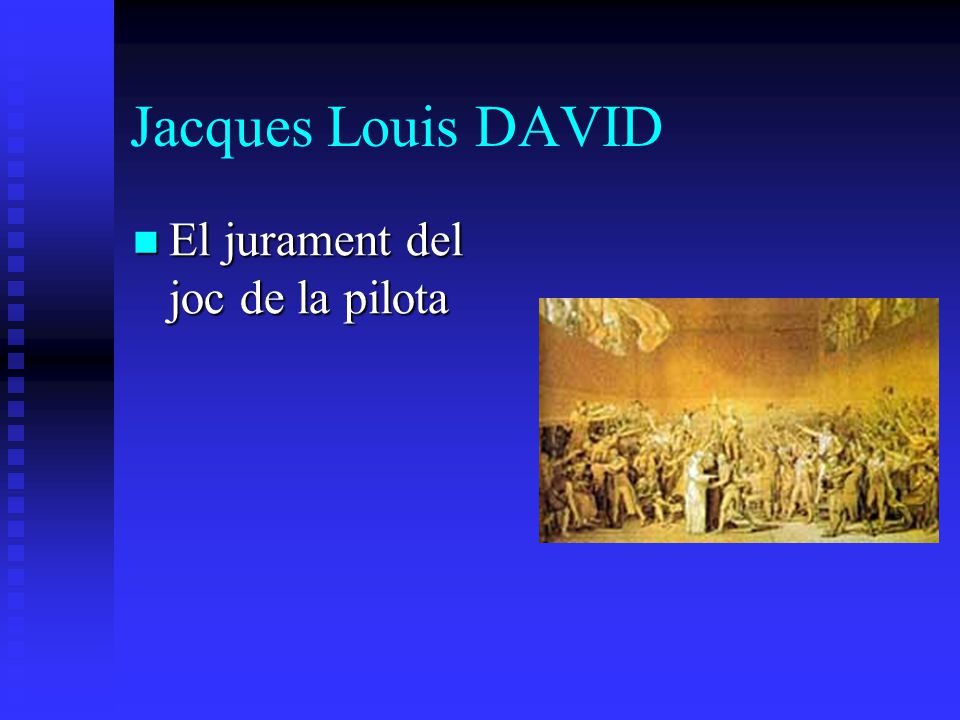 Jacques Louis DAVID El jurament del joc de la pilota